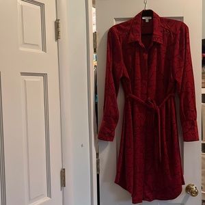 Red Dress,long sleeve,new but with out tag,from target